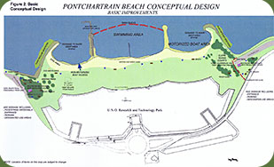 Pontchartrain Beach conceptual Design